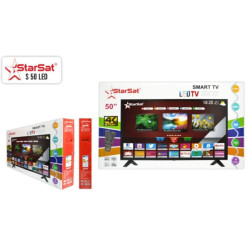 شاشة StarSat Smart LED مقاس 50 بوصة بنظام Android