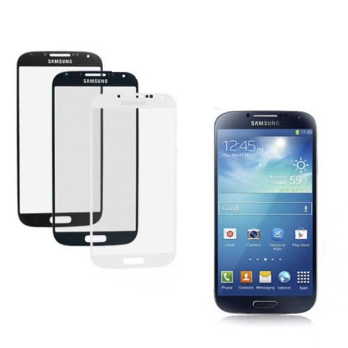 واجهة شاشة أمامية Samsung Galaxy S4 لون أبيض