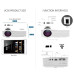 بروجكتور UNIC UC36 Full HD LED مع HDMI وUSB