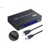 وحدة مشاركة USB 2.0 يدوية 4×1 للطابعة والسكانر