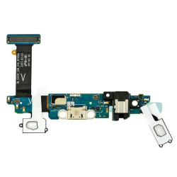 Charging Port Flex Cable with Microphone for Samsung Galaxy S6 Verizon