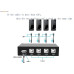 وحدة مشاركة USB 2.0 يدوية 4×1 للطابعة والسكانر