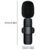 مايكروفون لاسلكي K8 بمنفذ Type-C وLightning للهواتف مايكروفون لاسلكي K8 بمنفذ Type-C وLightning للهواتف