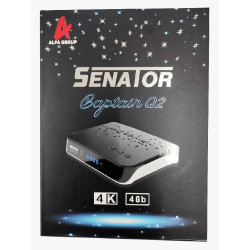 رسيفر القبطان 2 من الشركة العالمية سيناتور SENATOR 4K رسيفر القبطان 2 من الشركة العالمية سيناتور SENATOR 4K
